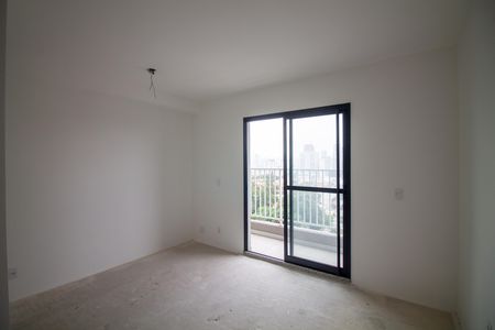 Sala / Quarto - Studio de kitnet/studio para alugar com 1 quarto, 26m² em Santo Amaro, São Paulo