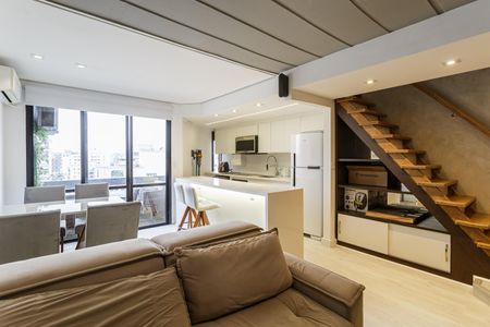 Apartamento para alugar com 70m², 1 quarto e 1 vagaSala