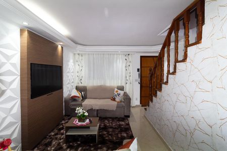 Sala de casa à venda com 3 quartos, 100m² em Fazenda da Juta, São Paulo