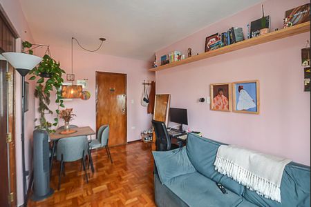 Sala de apartamento à venda com 1 quarto, 40m² em Jardim Tres Marias, São Bernardo do Campo