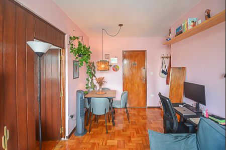 Sala de apartamento à venda com 1 quarto, 40m² em Jardim Tres Marias, São Bernardo do Campo