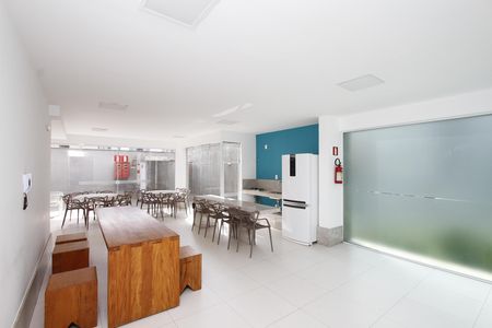 Apartamento para alugar com 110m², 2 quartos e 2 vagasÁrea comum - Salão de festas