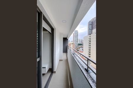 Varanda da Sala de apartamento para alugar com 1 quarto, 30m² em Pompeia, São Paulo
