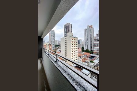Varanda da Sala de apartamento para alugar com 1 quarto, 30m² em Pompeia, São Paulo