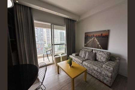 Apartamento para alugar com 1 quarto, 38m² em Brooklin, São Paulo