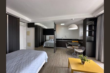 Apartamento para alugar com 38m², 1 quarto e 1 vaga