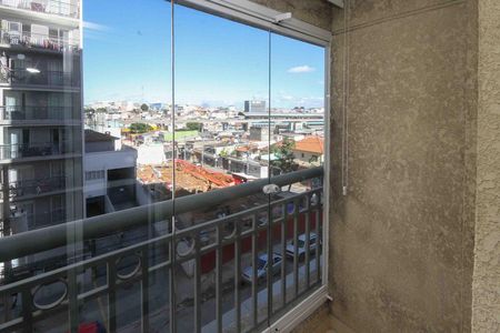 Varanda de apartamento à venda com 2 quartos, 45m² em Vila Tolstoi, São Paulo