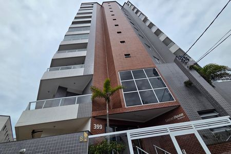 Fachada de apartamento para alugar com 1 quarto, 44m² em Nova Mirim, Praia Grande