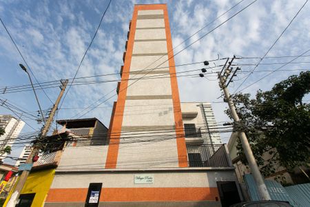 Fachada - placa WYNY-378 de apartamento à venda com 1 quarto, 35m² em Chácara Califórnia, São Paulo