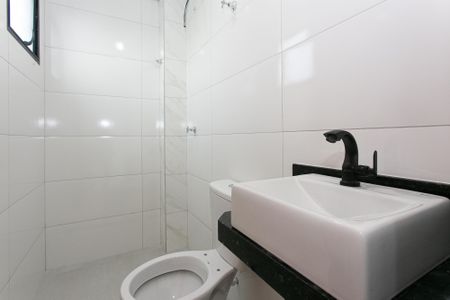 Banheiro de apartamento à venda com 1 quarto, 35m² em Chácara Califórnia, São Paulo