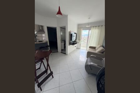 Sala de apartamento para alugar com 2 quartos, 58m² em Canto do Forte, Praia Grande