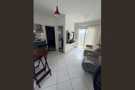Sala de apartamento para alugar com 2 quartos, 58m² em Canto do Forte, Praia Grande