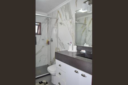 Casa de condomínio à venda com 188m², 3 quartos e 2 vagasBanheiro suite 