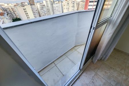 Sacada da Suite 1 de apartamento para alugar com 2 quartos, 100m² em Flamengo, Rio de Janeiro