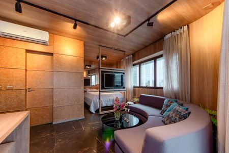 Apartamento para alugar com 49m², 1 quarto e 2 vagas