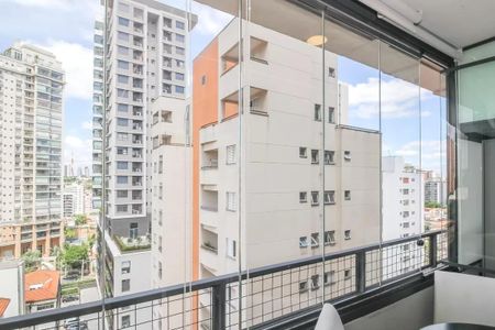 Apartamento para alugar com 28m², 1 quarto e sem vagaVaranda