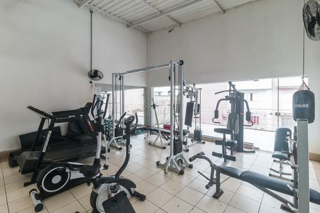 Casa de condomínio para alugar com 70m², 2 quartos e 1 vagaAcademia