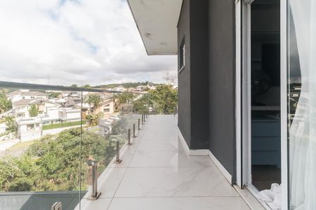 Varanda da Suíte 2 de casa de condomínio para alugar com 3 quartos, 400m² em Sabaúna, Mogi das Cruzes