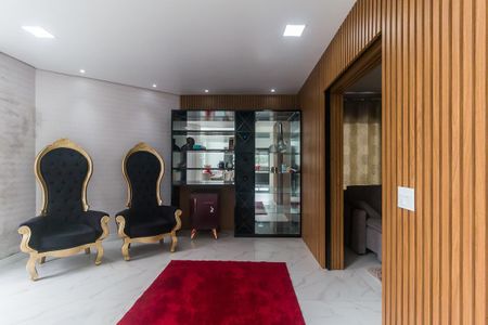 Sala de casa de condomínio para alugar com 3 quartos, 400m² em Sabaúna, Mogi das Cruzes