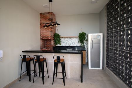 Apartamento para alugar com 38m², 2 quartos e sem vagaÁrea comum - Salão de festas