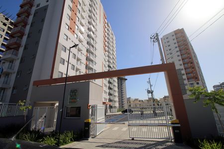 Apartamento para alugar com 38m², 2 quartos e sem vagaFachada e portaria