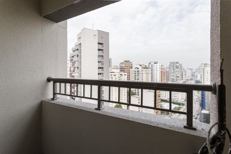 Studio para alugar com 25m², 1 quarto e sem vagaVaranda
