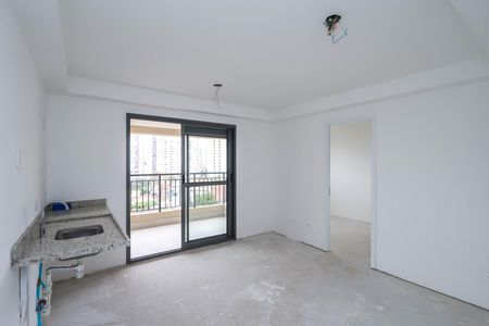 Cozinha de kitnet/studio para alugar com 1 quarto, 34m² em Ipiranga, São Paulo