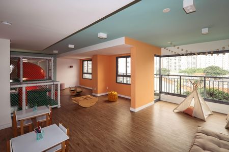 Studio para alugar com 34m², 1 quarto e sem vagaBrinquedoteca