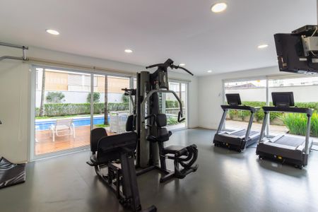 Apartamento para alugar com 80m², 2 quartos e 2 vagas Apartamento para alugar com 80m², 2 quartos e 2 vagasÁrea comum - Academia