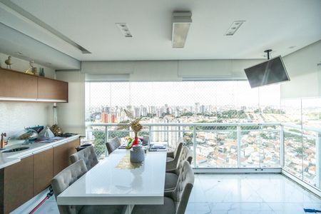 Varanda de apartamento à venda com 2 quartos, 68m² em Jardim Analia Franco, São Paulo