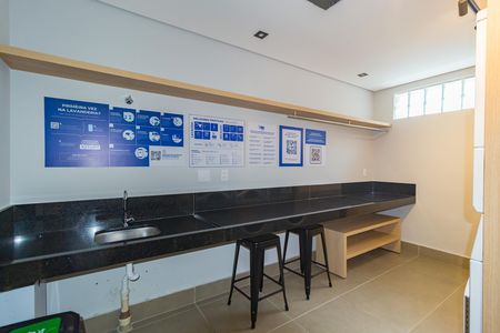 Apartamento para alugar com 38m², 2 quartos e sem vagaLavanderia