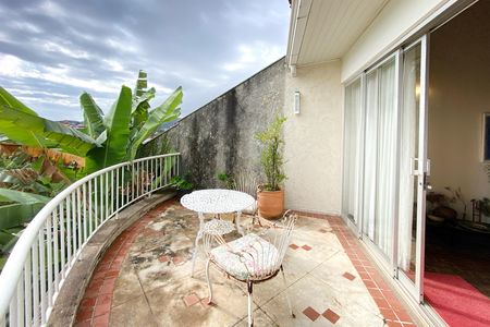 Varanda da Sala de casa à venda com 4 quartos, 370m² em Santa Lúcia, Belo Horizonte