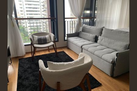 Apartamento para alugar com 51m², 1 quarto e 1 vaga