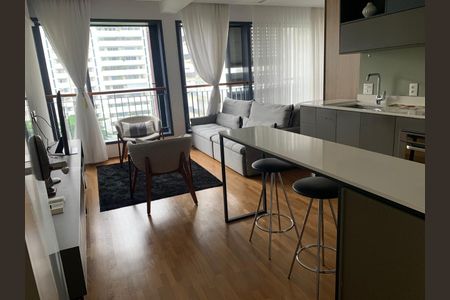 Apartamento para alugar com 51m², 1 quarto e 1 vaga
