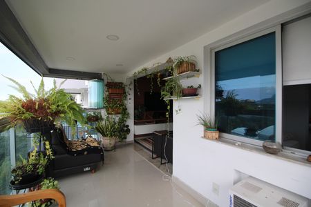 Sala - Varanda de apartamento à venda com 3 quartos, 89m² em Barra Olímpica, Rio de Janeiro