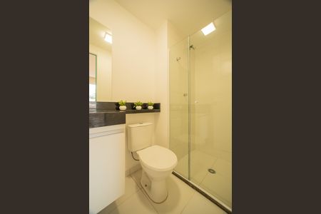 Apartamento à venda com 29m², 1 quarto e sem vaga Apartamento à venda com 29m², 1 quarto e sem vagaBanheiro da Suíte