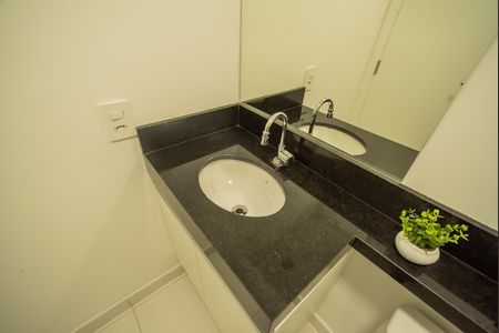 Apartamento à venda com 29m², 1 quarto e sem vaga Apartamento à venda com 29m², 1 quarto e sem vagaBanheiro da Suíte