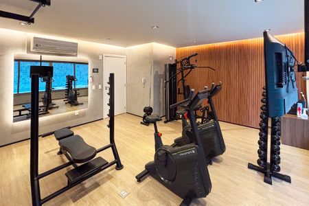 Studio para alugar com 18m², 1 quarto e sem vaga Studio para alugar com 18m², 1 quarto e sem vagaacademia