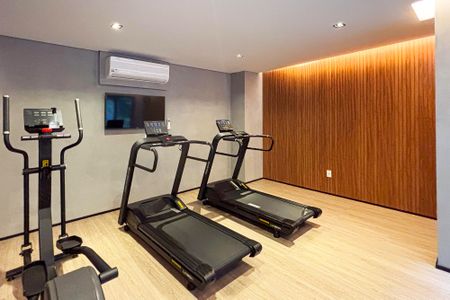 Studio para alugar com 18m², 1 quarto e sem vaga Studio para alugar com 18m², 1 quarto e sem vagaacademia 2