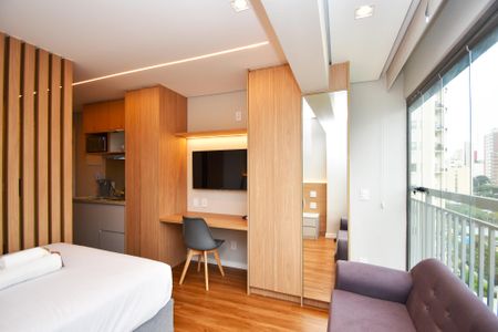 Studio para alugar com 18m², 1 quarto e sem vaga Studio para alugar com 18m², 1 quarto e sem vagaquarto /sala studio