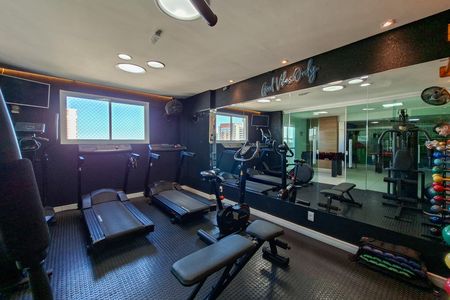 Apartamento para alugar com 116m², 3 quartos e 2 vagas Apartamento para alugar com 116m², 3 quartos e 2 vagasAcademia