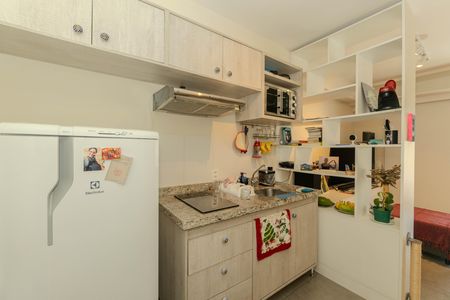 Studio para alugar com 35m², 1 quarto e 1 vaga Studio para alugar com 35m², 1 quarto e 1 vagaCozinha