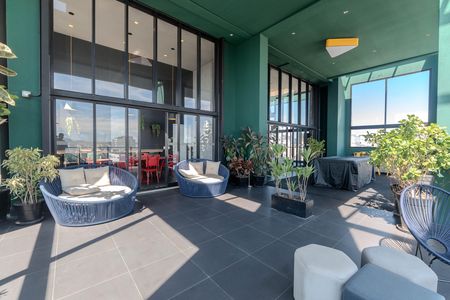 Studio para alugar com 35m², 1 quarto e 1 vaga Studio para alugar com 35m², 1 quarto e 1 vagaÁrea comum - Salão de festas
