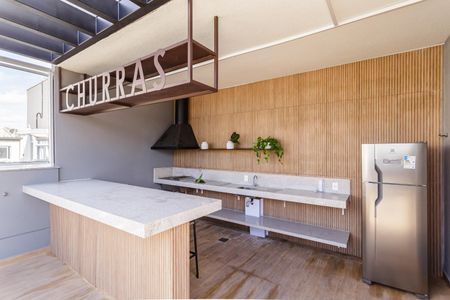 Apartamento para alugar com 42m², 2 quartos e 1 vaga Apartamento para alugar com 42m², 2 quartos e 1 vagaÁrea comum - Churrasqueira