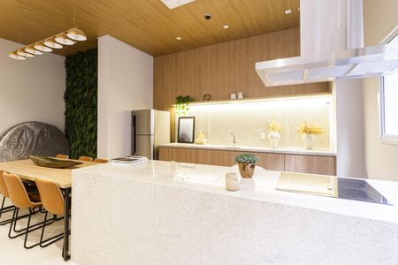 Apartamento para alugar com 42m², 2 quartos e 1 vaga Apartamento para alugar com 42m², 2 quartos e 1 vagaÁrea comum - Salão de festas