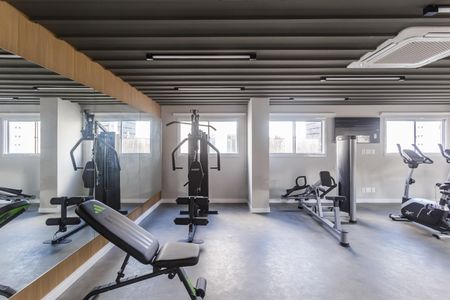 Apartamento para alugar com 42m², 2 quartos e 1 vaga Apartamento para alugar com 42m², 2 quartos e 1 vagaÁrea comum - Academia