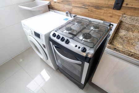 Apartamento para alugar com 49m², 2 quartos e 1 vagaCozinha e Área de Serviço