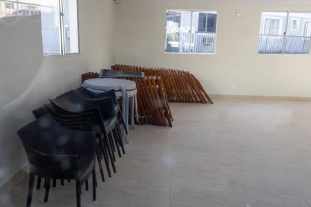 Apartamento para alugar com 49m², 2 quartos e 1 vagaÁrea comum - Salão de festas