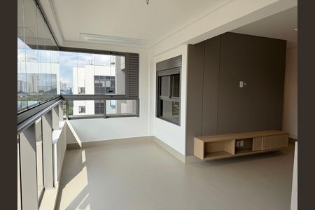Sala de apartamento para alugar com 3 quartos, 81m² em Brooklin, São Paulo
