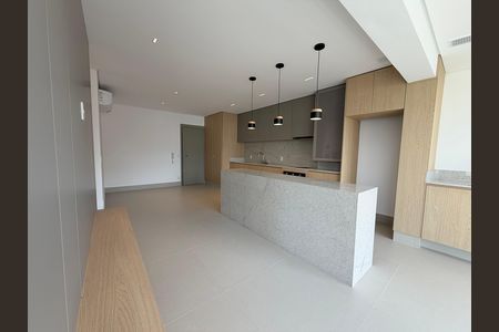 Sala de apartamento para alugar com 3 quartos, 81m² em Brooklin, São Paulo